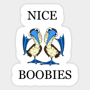 Nice Boobies Sticker